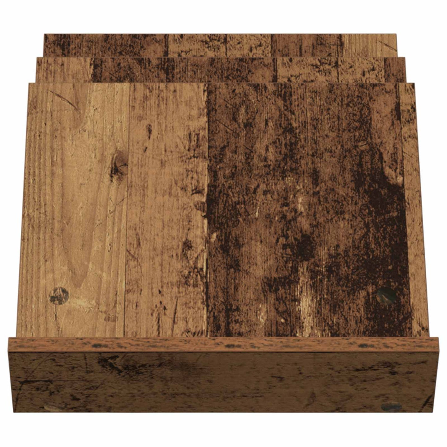 Magazine Rack Old Wood 53 x 40 x 28.5 cm Engineered Wood