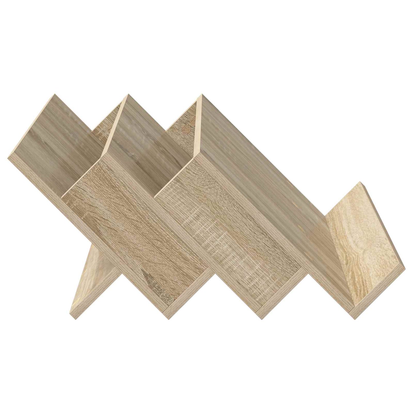 Magazine Rack Sonoma Oak 65 x 53 x 28.5 cm Engineered Wood