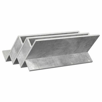 Magazine Rack Concerte Grey 65 x 53 x 28.5 cm Engineered Wood