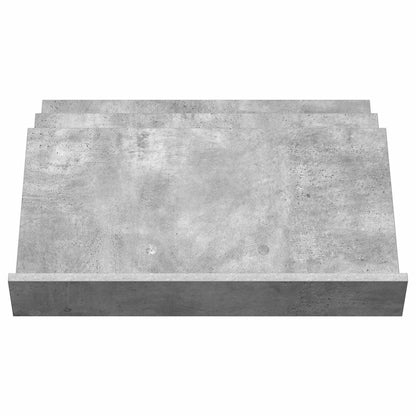 Magazine Rack Concerte Grey 65 x 53 x 28.5 cm Engineered Wood