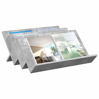 Magazine Rack Concerte Grey 65 x 53 x 28.5 cm Engineered Wood