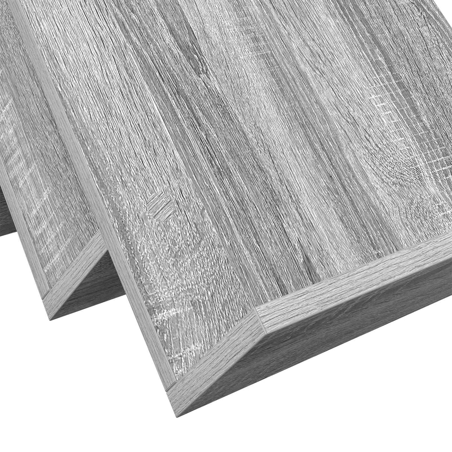 Magazine Rack Grey Sonoma 65 x 53 x 28.5 cm Engineered Wood