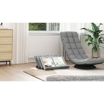 Magazine Rack Grey Sonoma 65 x 53 x 28.5 cm Engineered Wood