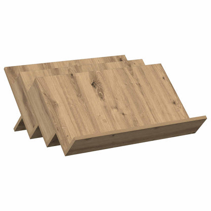 Magazine Rack Artisan Oak 65 x 53 x 28.5 cm Engineered Wood