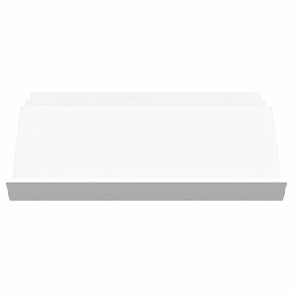 Magazine Rack White 90 x 53 x 28.5 cm Engineered Wood