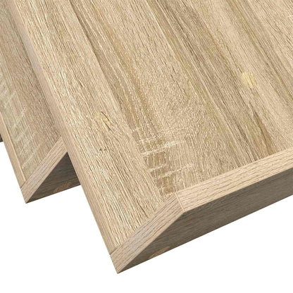 Magazine Rack Sonoma Oak 90 x 53 x 28.5 cm Engineered Wood