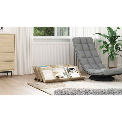 Magazine Rack Sonoma Oak 90 x 53 x 28.5 cm Engineered Wood