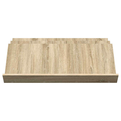 Magazine Rack Sonoma Oak 90 x 53 x 28.5 cm Engineered Wood