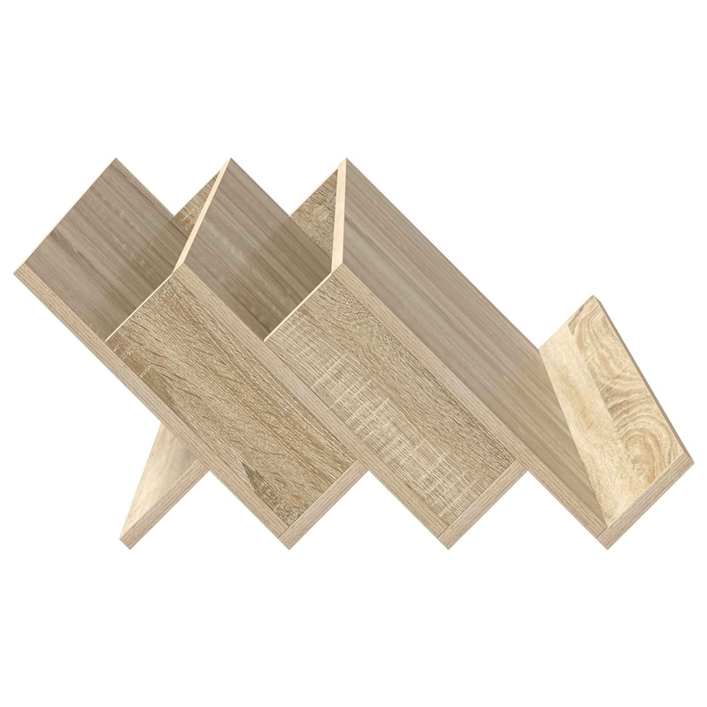 Magazine Rack Sonoma Oak 90 x 53 x 28.5 cm Engineered Wood