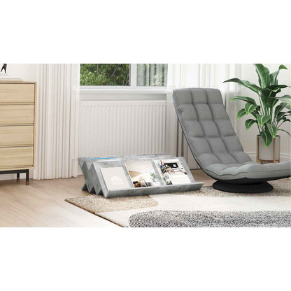 Magazine Rack Concerte Grey 90 x 53 x 28.5 cm Engineered Wood
