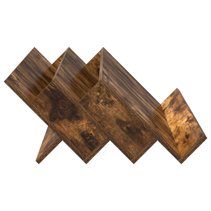 Magazine Rack Smoked Oak 90 x 53 x 28.5 cm Engineered Wood