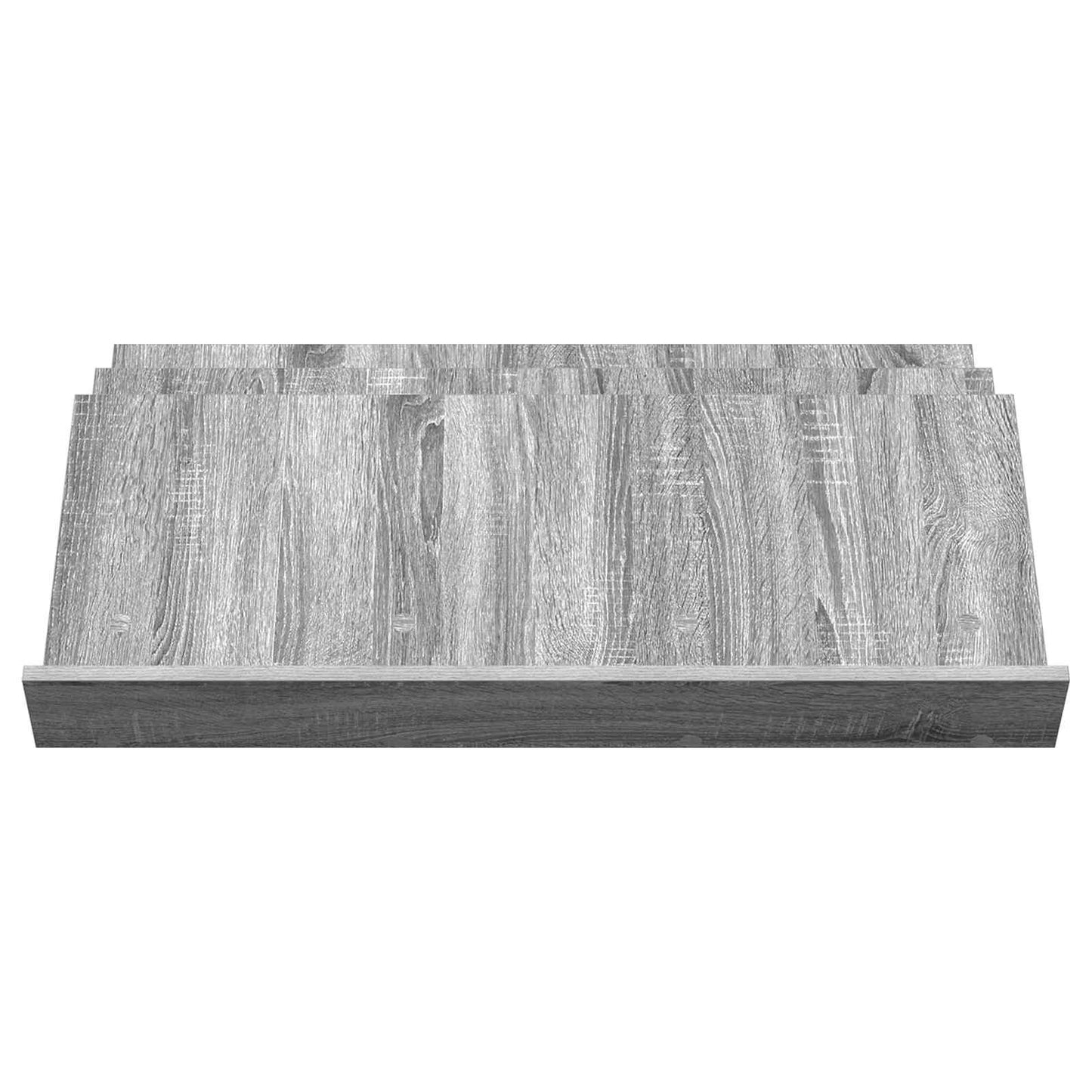 Magazine Rack Grey Sonoma 90 x 53 x 28.5 cm Engineered Wood