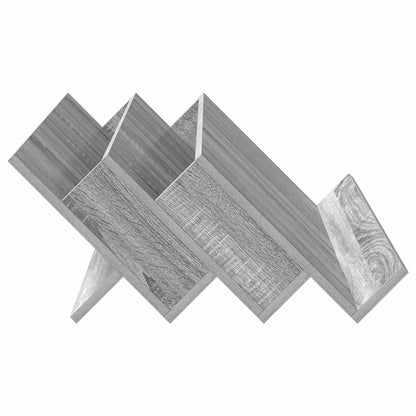 Magazine Rack Grey Sonoma 90 x 53 x 28.5 cm Engineered Wood
