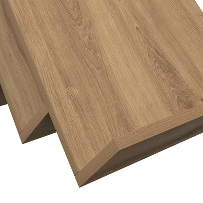 Magazine Rack Artisan Oak 90 x 53 x 28.5 cm Engineered Wood