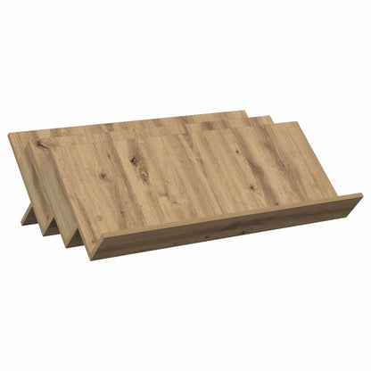 Magazine Rack Artisan Oak 90 x 53 x 28.5 cm Engineered Wood