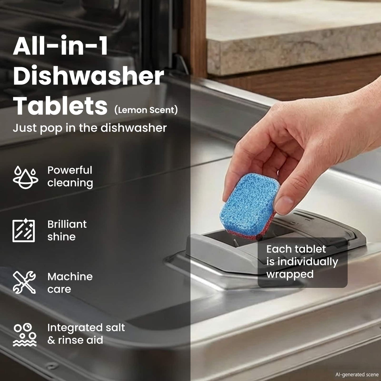 Dishwasher Tablets 125 pcs