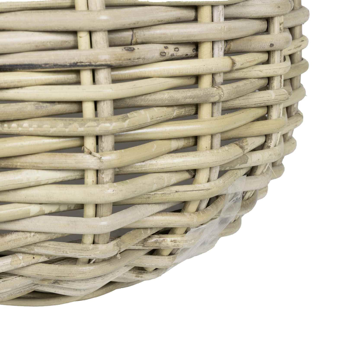 Planter Basket GENDT 2 pcs Natural Grey Kubu Rattan