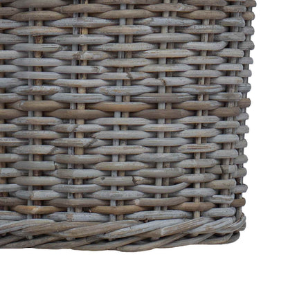 Planter Basket with Storage 2 pcs Grey