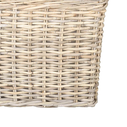 Planter Basket GENDT 2 pcs Natural Grey Kubu Rattan