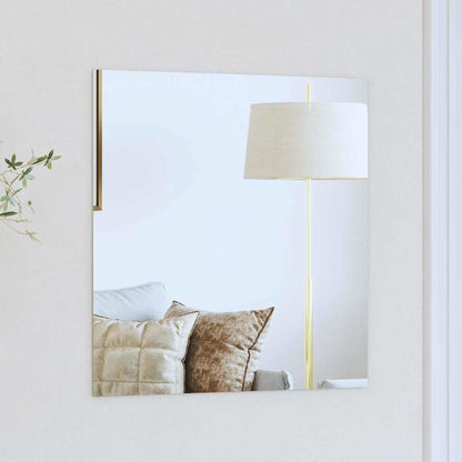 Wall Mirror Square 50 x 50 cm Tempered Glass