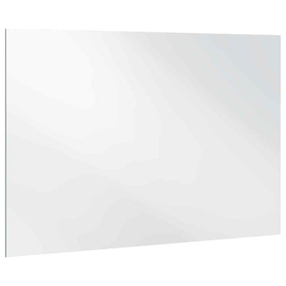 Wall Mirror Rectangular 60 x 40 cm Tempered Glass