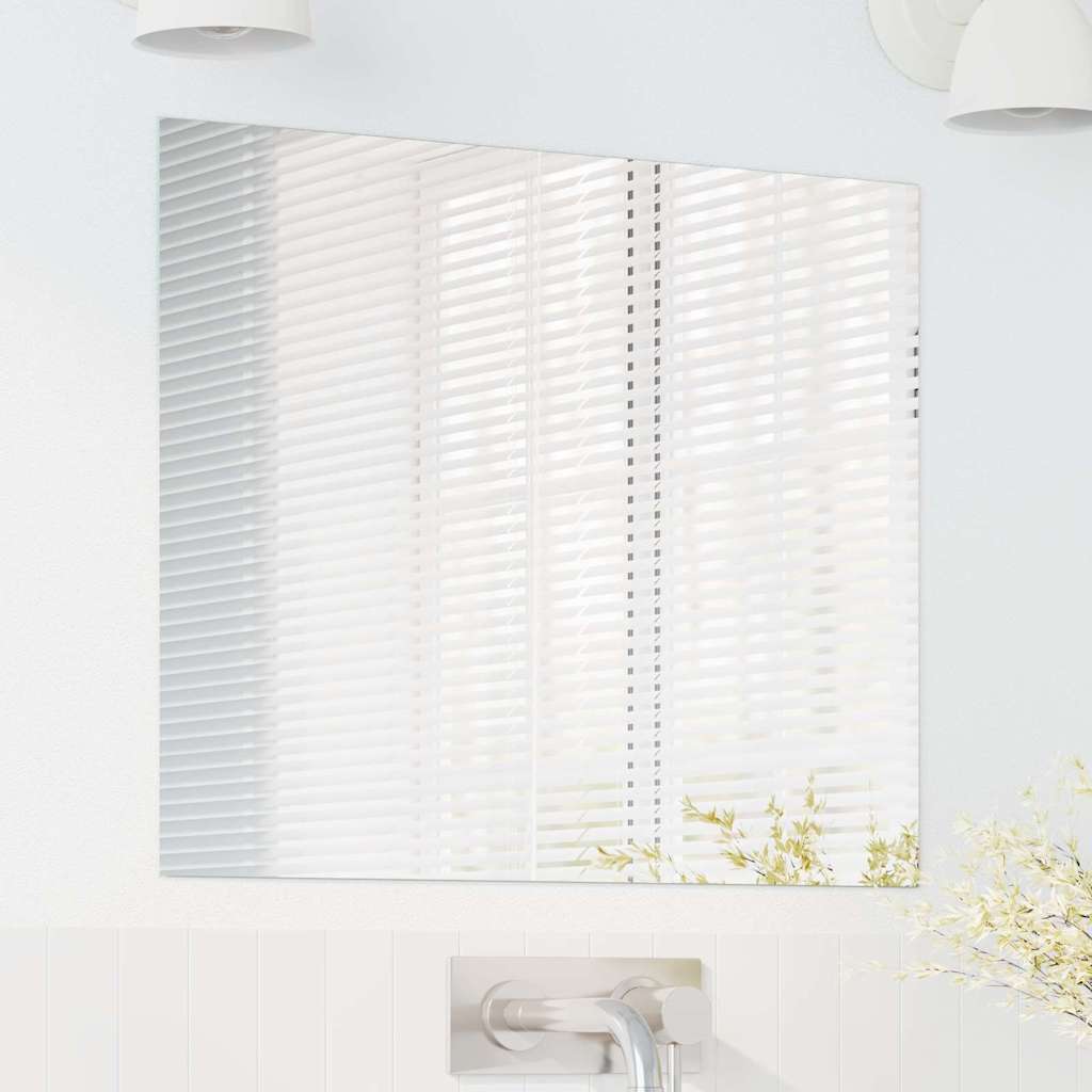 Wall Mirror Square 60 x 60 cm Tempered Glass
