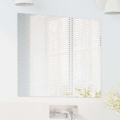 Wall Mirror Square 60 x 60 cm Tempered Glass
