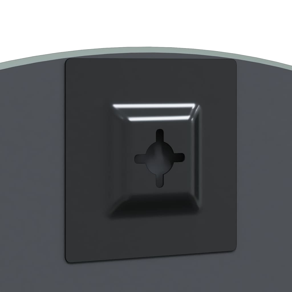 Wall Mirror Round Ø 60 cm Tempered Glass