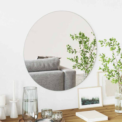 Wall Mirror Round Ø 60 cm Tempered Glass