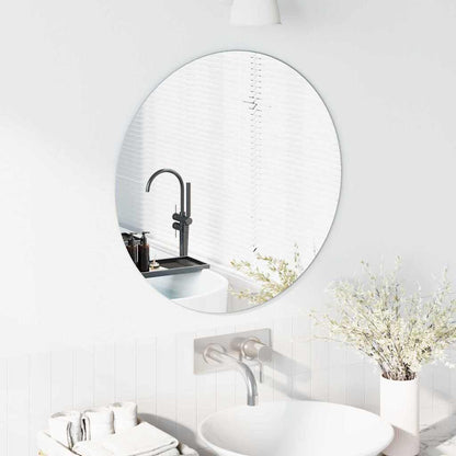 Wall Mirror Round Ø 60 cm Tempered Glass