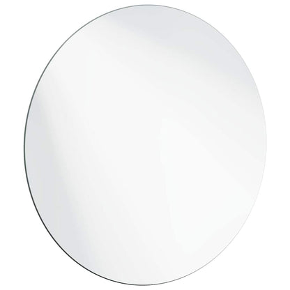 Wall Mirror Round Ø 70 cm Tempered Glass