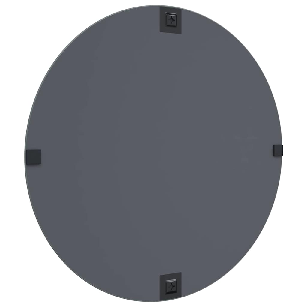 Wall Mirror Round Ø 70 cm Tempered Glass