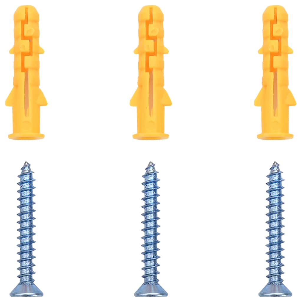 Wall Mirror Rectangular 70 x 50 cm Tempered Glass