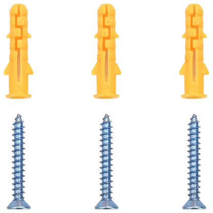 Wall Mirror Rectangular 70 x 50 cm Tempered Glass