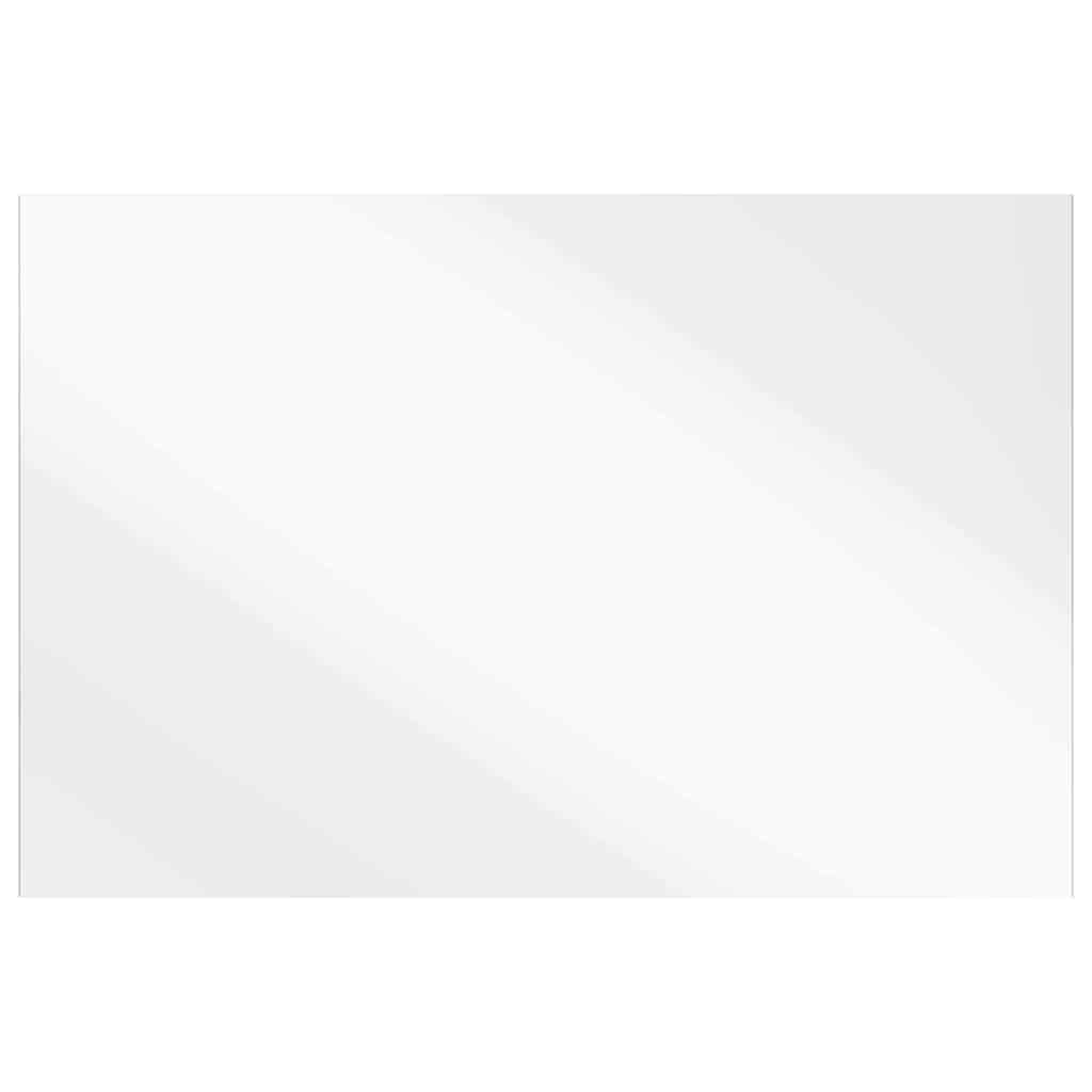 Wall Mirror Rectangular 70 x 50 cm Tempered Glass