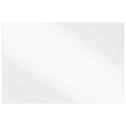 Wall Mirror Rectangular 70 x 50 cm Tempered Glass