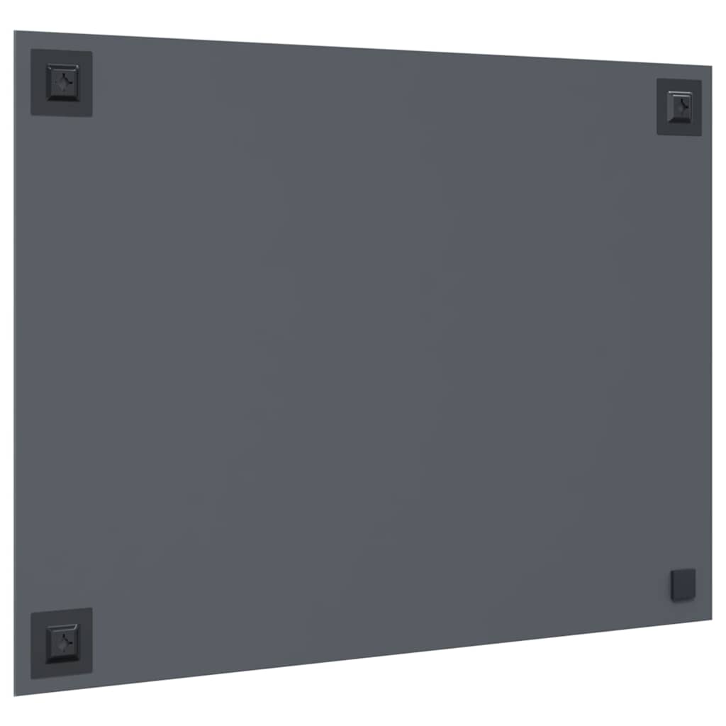 Wall Mirror Rectangular 80 x 60 cm Tempered Glass