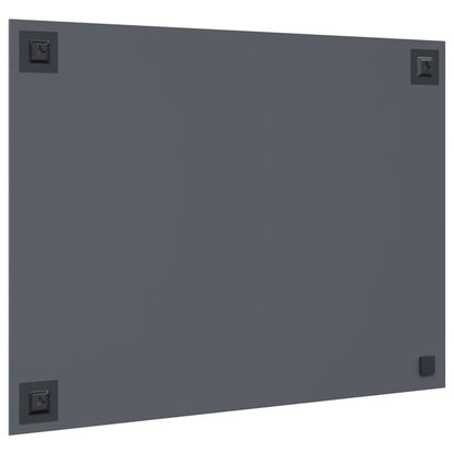 Wall Mirror Rectangular 80 x 60 cm Tempered Glass