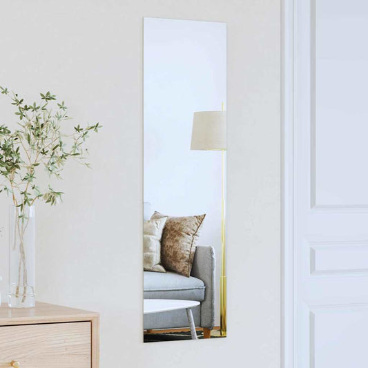 Wall Mirror Rectangular 30 x 100 cm Tempered Glass