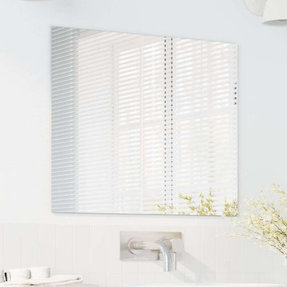 Wall Mirror Rectangular 50 x 60 cm Tempered Glass