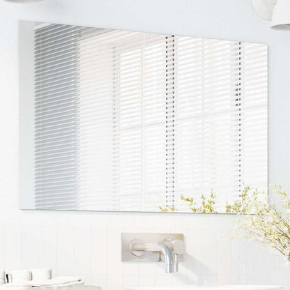 Wall Mirror Rectangular 50 x 80 cm Tempered Glass
