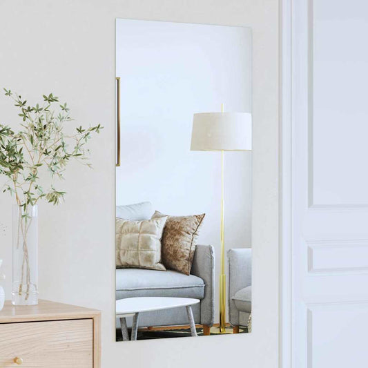 Wall Mirror Rectangular 50 x 100 cm Tempered Glass