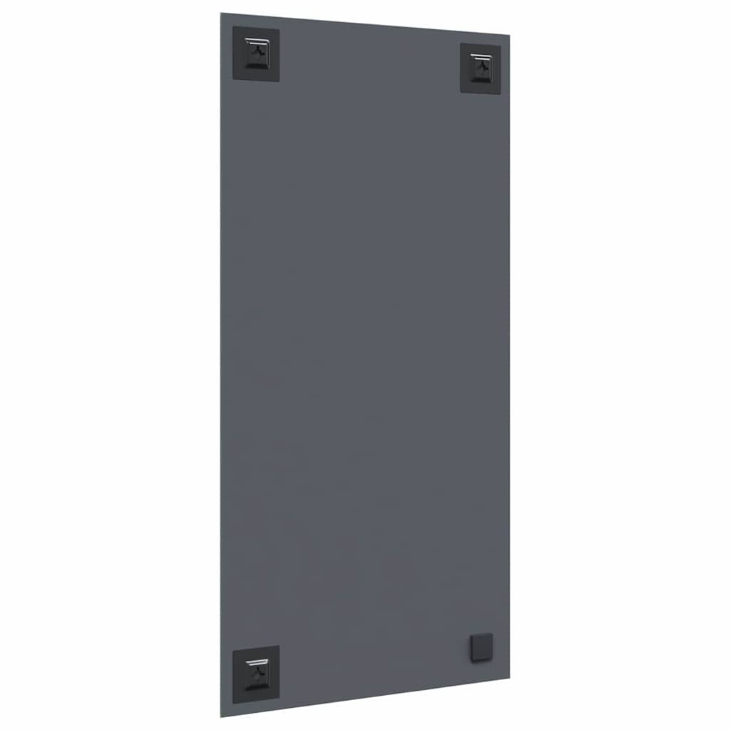 Wall Mirror Rectangular 50 x 100 cm Tempered Glass