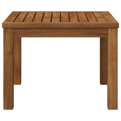 Coffee Table Natural 50 x 48.5 x 36 cm Solid Acacia Wood