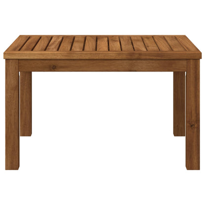 Coffee Table Natural 50 x 60.5 x 36 cm Solid Acacia Wood