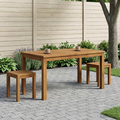 Coffee Table Natural 50 x 100.5 x 45 cm Solid Acacia Wood