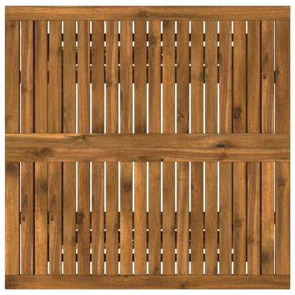 Garden Coffee Table Solid Acacia Wood Height Adjustable Natural