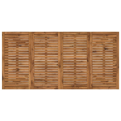 Garden Dinner Table Natural 180 x 88.5 x 75 cm