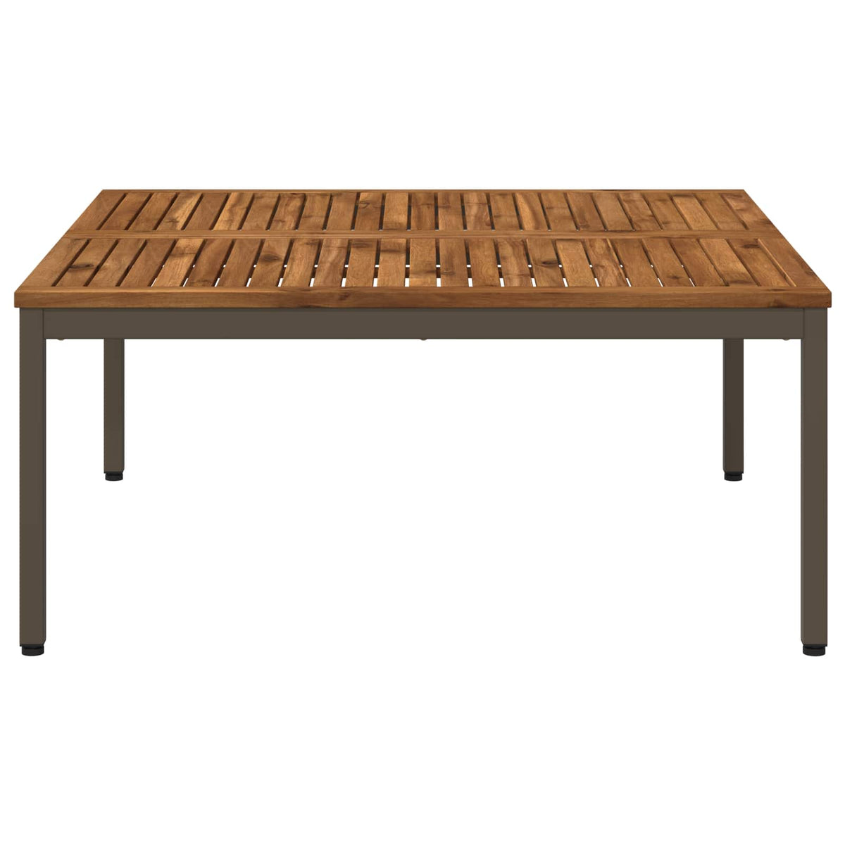 Coffee Table Natural and Coffee 98 x 100.5 x 45 cm