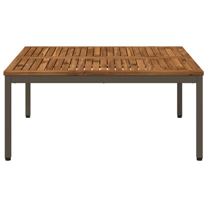 Coffee Table Natural and Coffee 98 x 100.5 x 45 cm